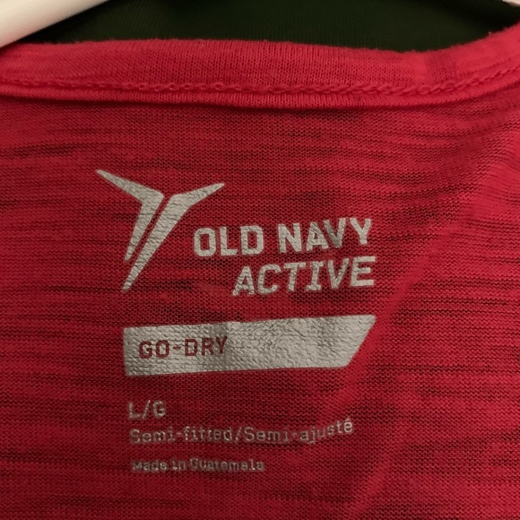 **2 for $20** 🛍️OLD NAVY Red Workout Tank Top Large - Picture 4 of 5